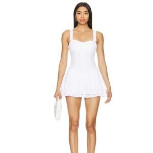 LOVERS AND FRIENDS Loretta Romper White size M